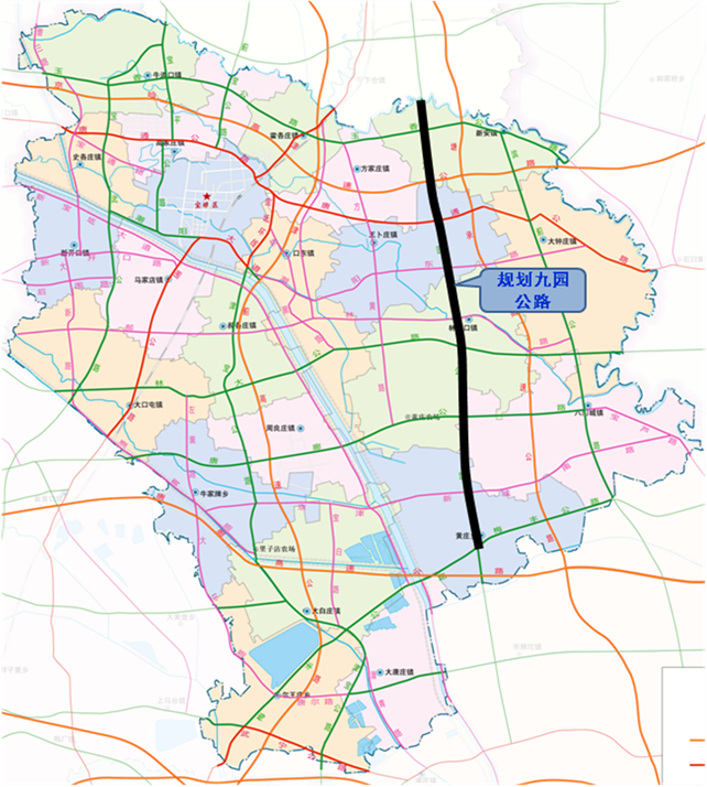 寶坻區(qū)九園公路改建項目